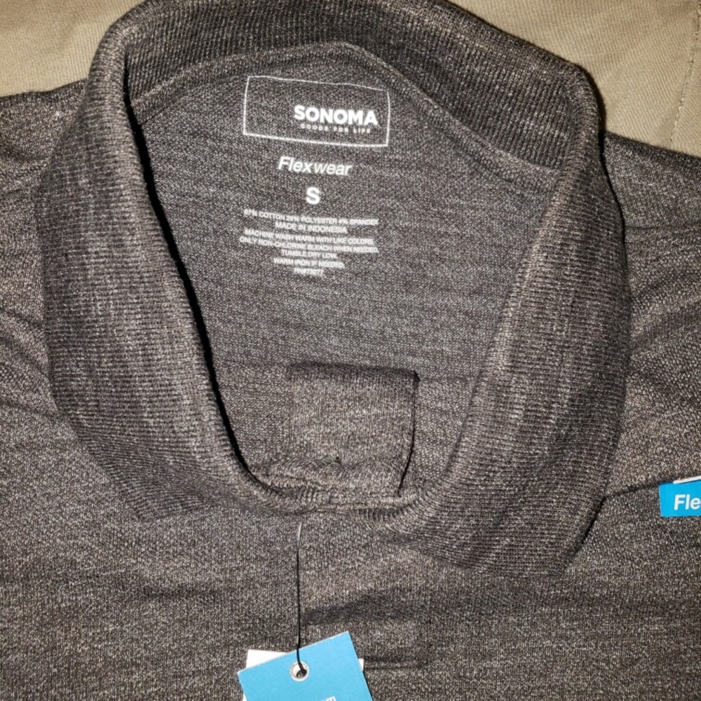 Sonoma size S Men’s Collar polo shirt - Picture 5 of 5